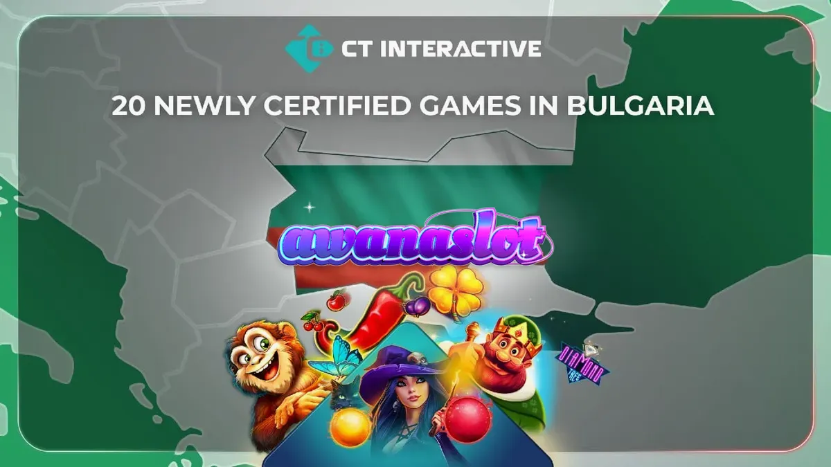 Tampilan antarmuka permainan slot modern dari CT Interactive